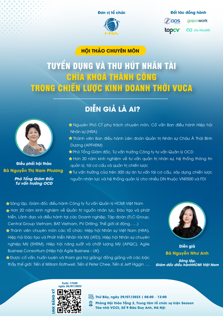 [TUYỂN DỤNG & THU HÚT NHÂN TÀI] Phần 2: Diễn giả là ai? - Hiệp Hội Nhân ...