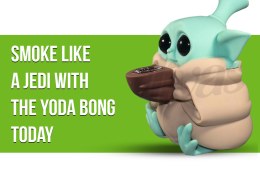 Smoke Like a Jedi with the Yoda Bong Today