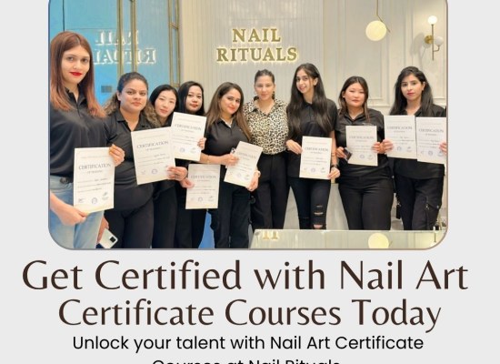 Get Certified with Nail Art Certificate Courses Today