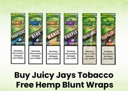 Buy Juicy Jays Tobacco Free Hemp Blunt Wraps