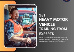 Get Heavy Motor Vehicle Training from Experts