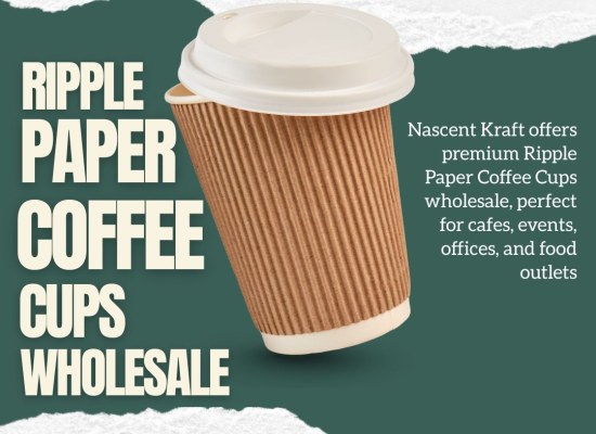 Ripple Paper Coffee Cups Wholesale
