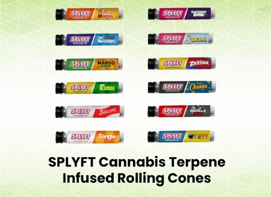 SPLYFT Cannabis Terpene Infused Rolling Cones