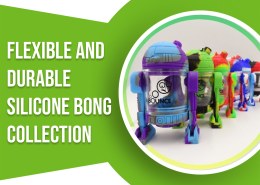 Flexible and Durable Silicone Bong Collection