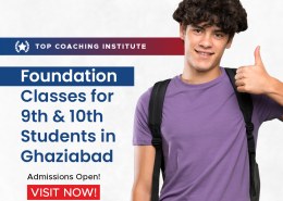 Foundation Classes for 9th & 10th Students in Ghaziabad