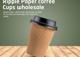 Wholesale Ripple Paper Coffee Cups at Nascent Kraft