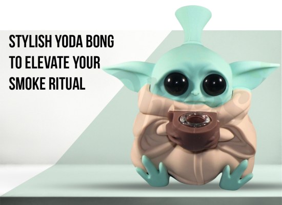 Stylish Yoda Bong to Elevate Your Smoke Ritual