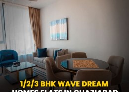 Affordable 1 2 3 BHK Wave Dream Homes Flats in Ghaziabad for Sale