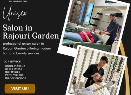 Premium Unisex Salon in Rajouri Garden