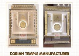 Corian temple manufacturer in punjabi bagh
