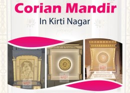 Corian mandir in kirti nagar